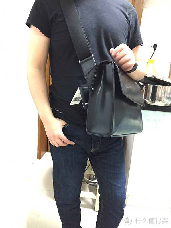 低调轻奢：Jack Spade Atlas Case男士牛皮单肩包