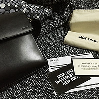 低调轻奢：Jack Spade Atlas Case男士牛皮单肩包