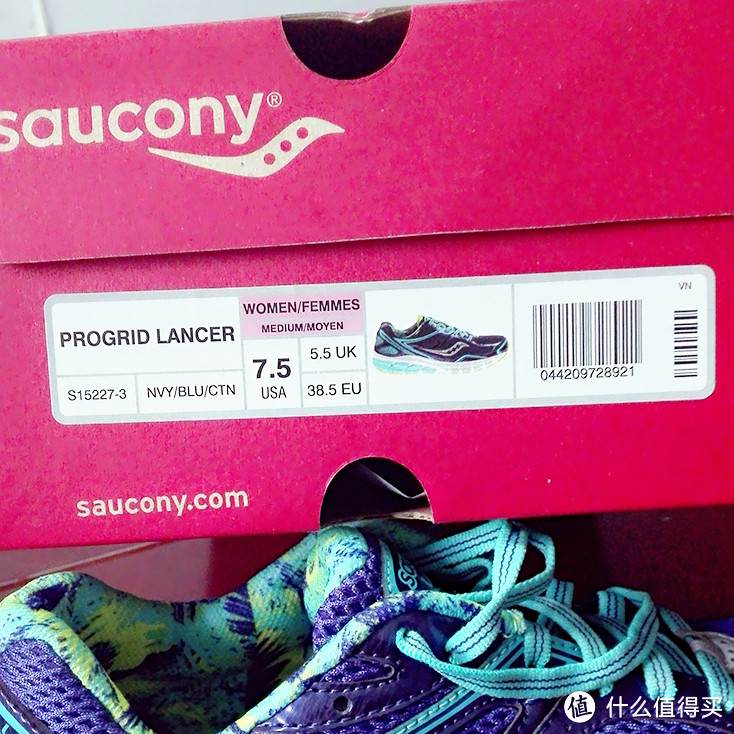 saucony 索康尼 Lancer 女款跑鞋 开箱