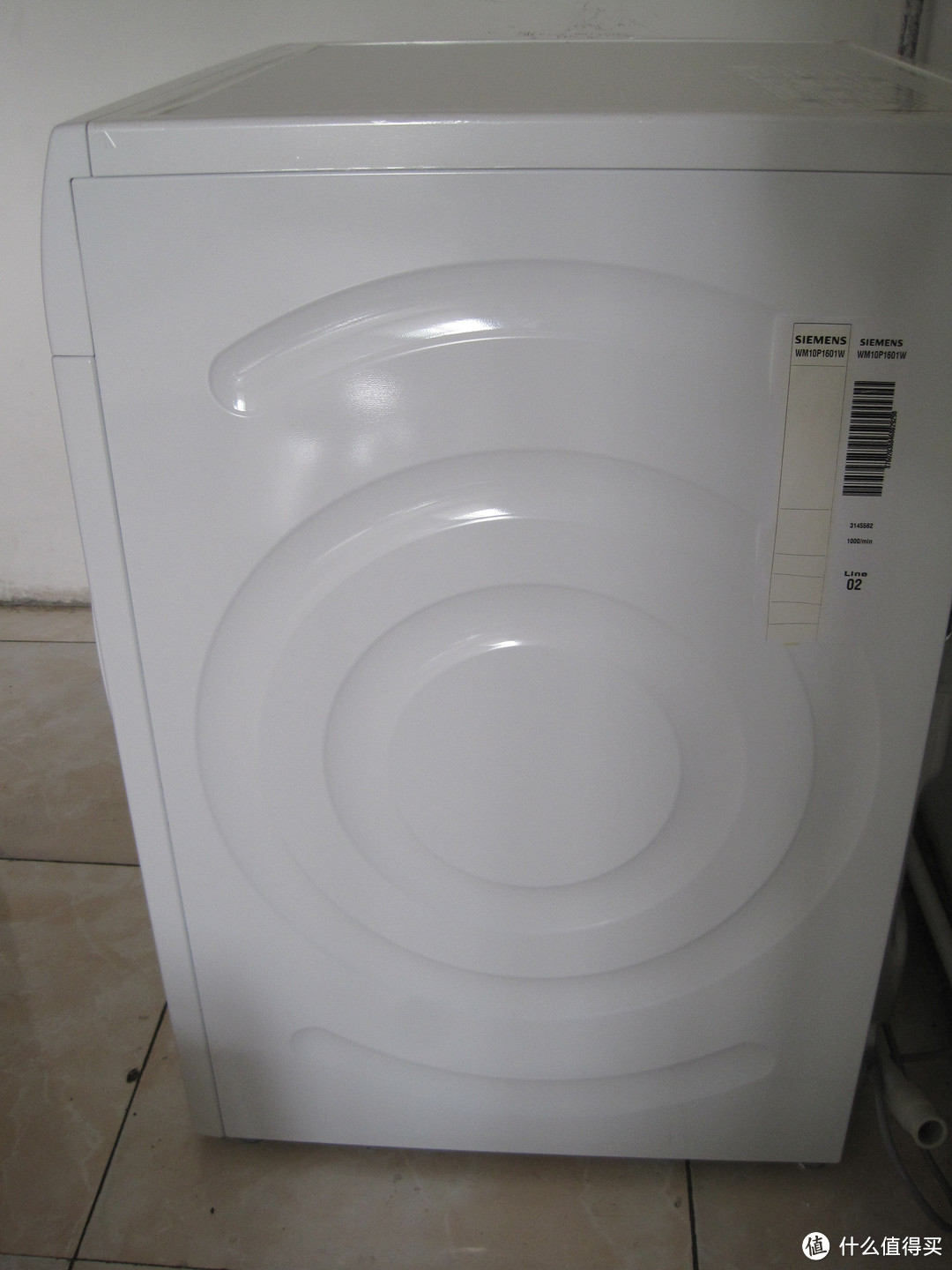 SIEMENS 西门子 WM10P1601W 变频滚筒洗衣机 8kg 使用感受