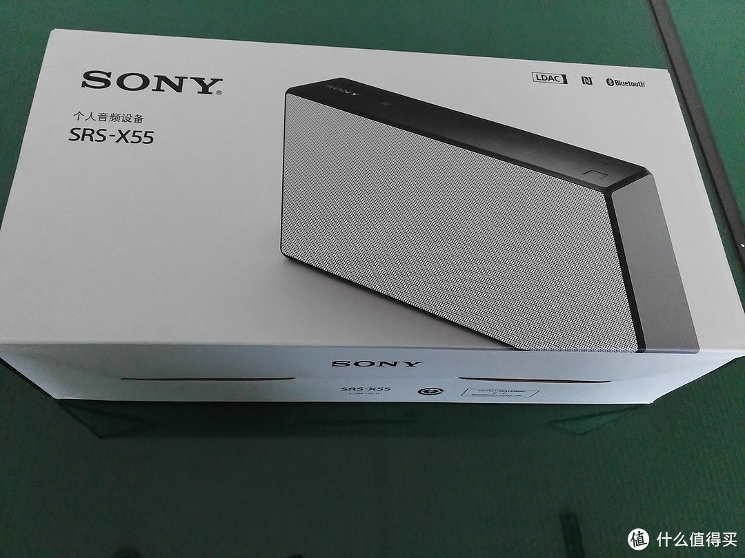 信仰账号刚刚开通，Sony 索尼 SRS-X55 蓝牙音箱开箱