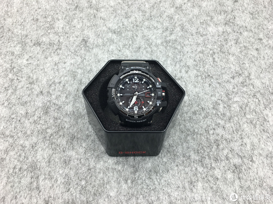 初入CASIO 卡西欧 G-Shock 航空系列 GW-A1100 开箱+上手简评