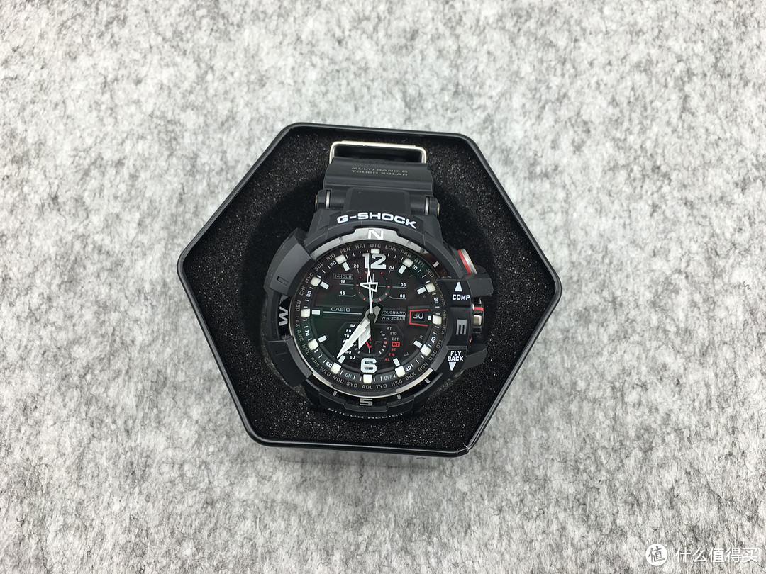 初入CASIO 卡西欧 G-Shock 航空系列 GW-A1100 开箱+上手简评