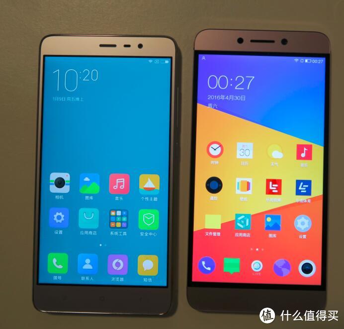 Letv 乐视 乐2 手机 32GB VS MI 小米 红米Note 3 32GB 智能手机