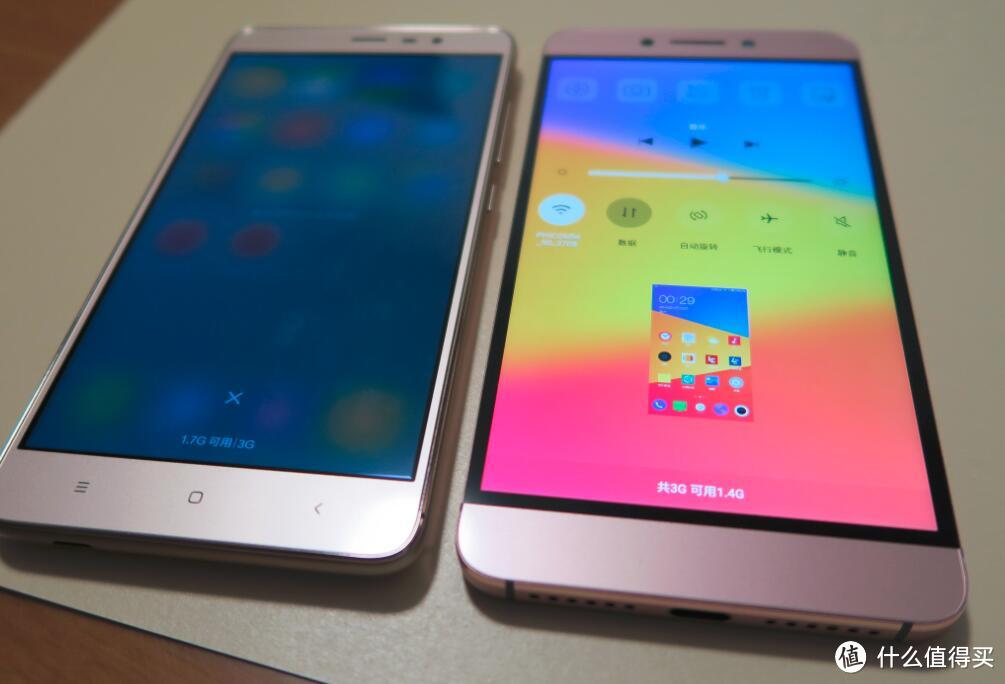 Letv 乐视 乐2 手机 32GB VS MI 小米 红米Note 3 32GB 智能手机