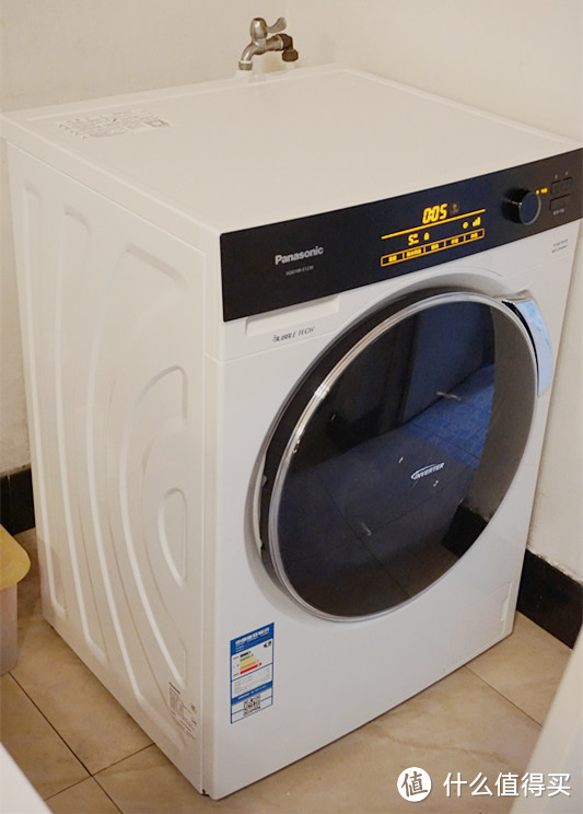 Panasonic 松下 XQG100-E1230 10公斤变频滚筒洗衣机 开箱