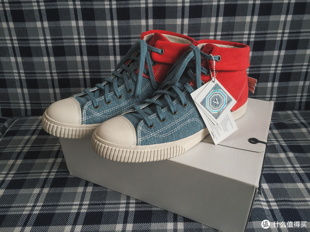 #本站首晒# 最爱民族风——VISVIM GABO HI RB 拼接帆布鞋入手