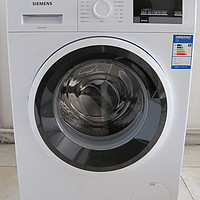 SIEMENS 西门子 WM10P1601W 变频滚筒洗衣机 8kg 使用感受