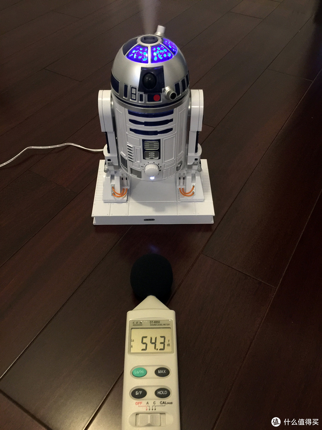 Star Wars 星球大战 R2D2机器人超声波加湿器 降噪改装