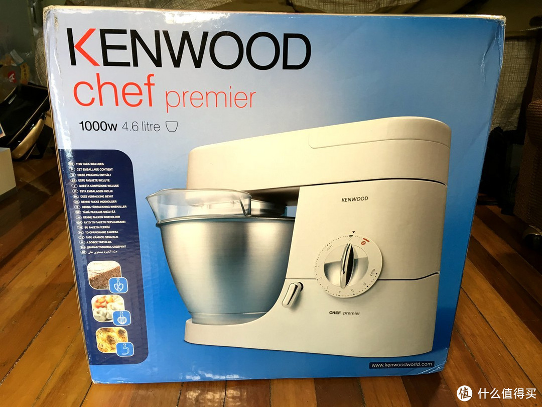 伴我成为小当家——Kenwood 凯伍德 KMC510 全能厨师机