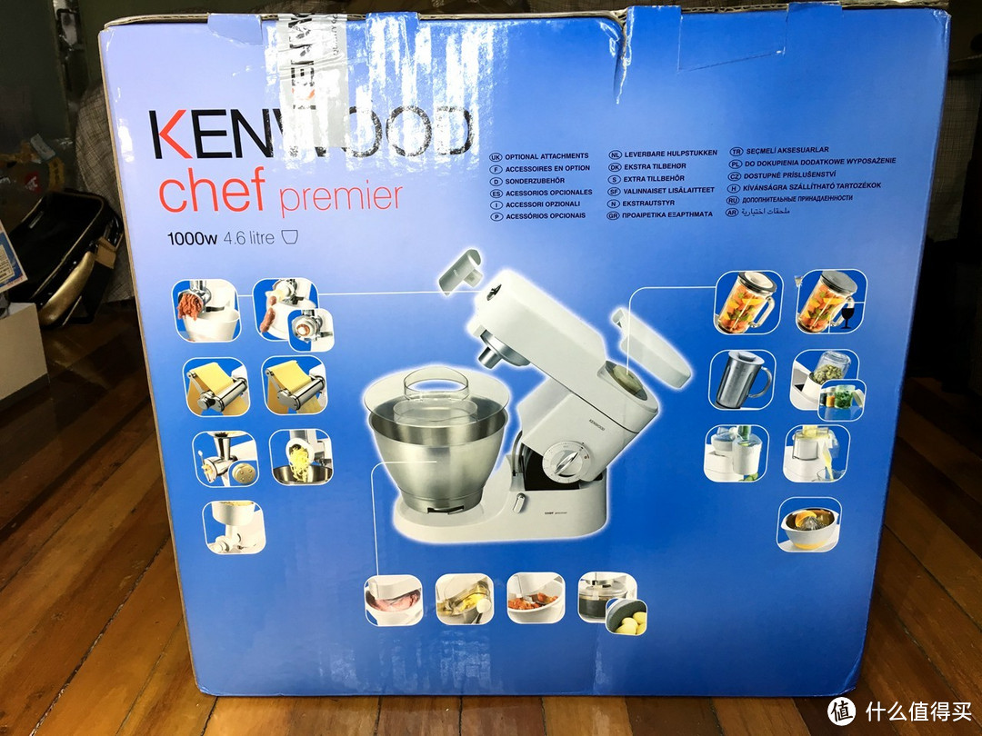 伴我成为小当家——Kenwood 凯伍德 KMC510 全能厨师机