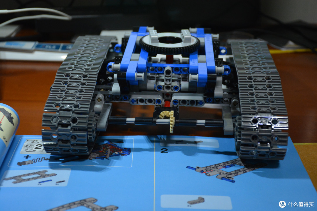 相见恨晚的"玩具 "——lego 乐高 机械组42042 蓝色大吊车拼装心得和