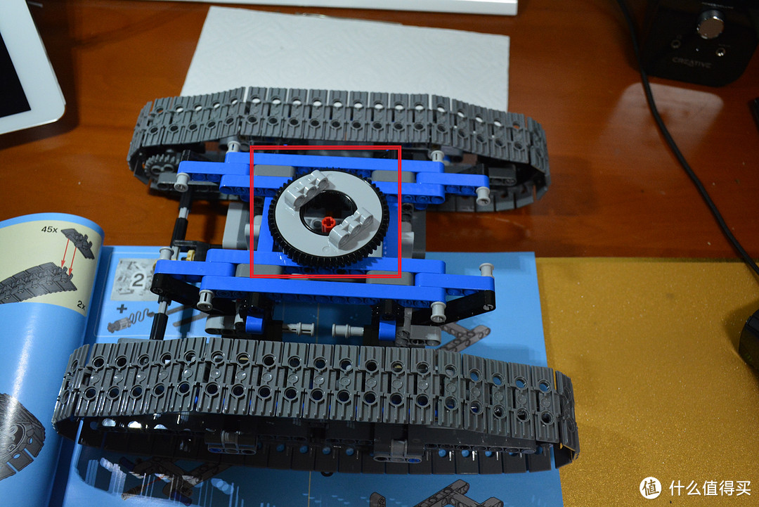相见恨晚的“玩具 ”——LEGO 乐高 机械组42042 蓝色大吊车拼装心得和结构小究
