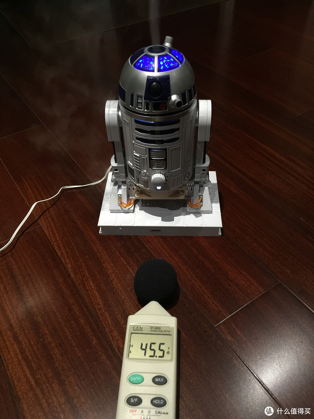 Star Wars 星球大战 R2D2机器人超声波加湿器 降噪改装