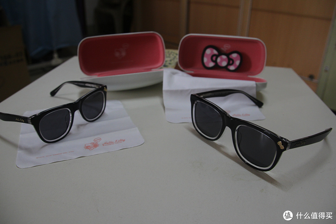 时尚又可爱----Hello Kitty凯蒂猫HKS6005/6006亲子高清偏光太阳镜开箱评测