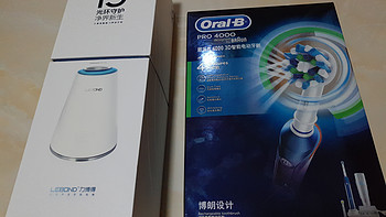 开启皓齿朱唇的征程——Oral B 欧乐-B PRO4000&LEBOND i5 电动牙刷开箱