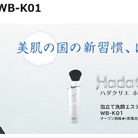 #本站首晒# 日立 熊野笔 WB-K801W 洁面器