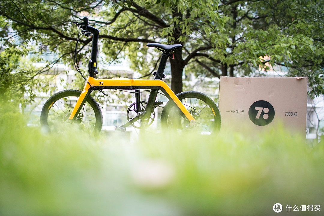 都市里的疾风忍者-来自700Bike的智能折叠自行车银河(星芒黄)