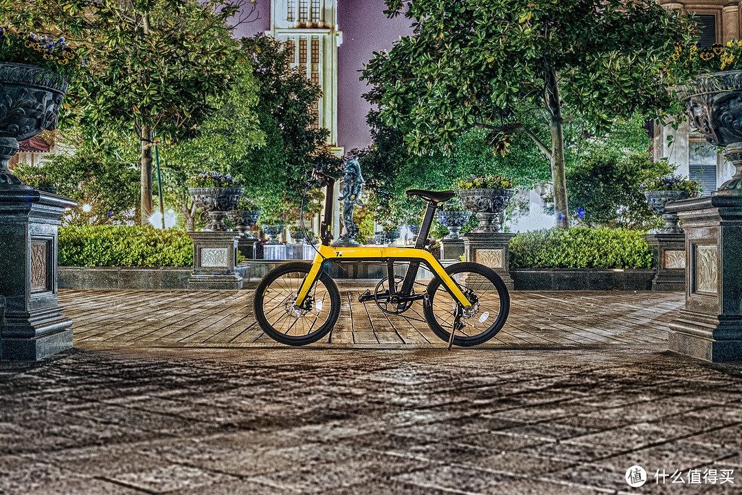 都市里的疾风忍者-来自700Bike的智能折叠自行车银河(星芒黄)