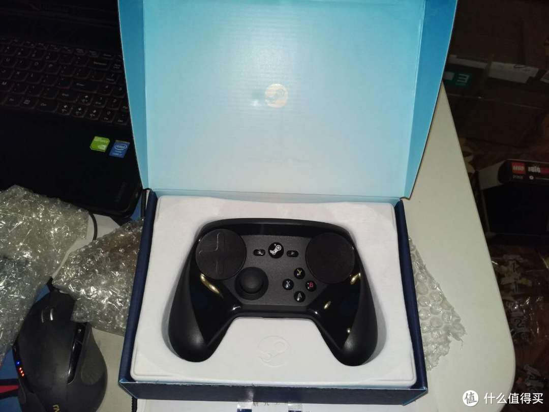 Steam Controller 游戏手柄  开箱