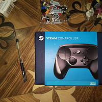 Valve Steam Controller 游戏手柄开箱展示(包装|手柄|触摸板|按键)