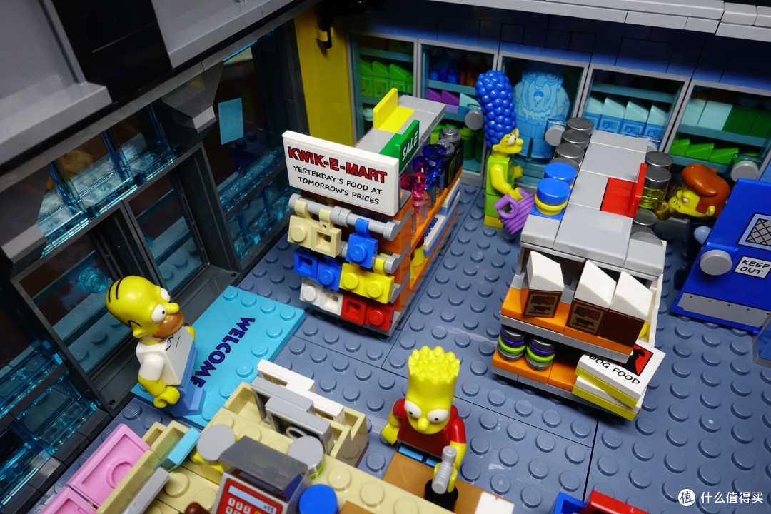 细节取胜:LEGO 乐高 71016 辛普森超市