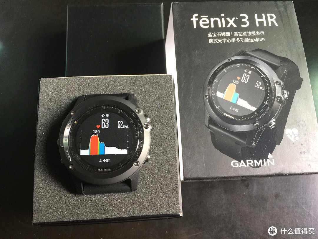 第一块运动手表：GARMIN 佳明 Fenix 3 HR 心率表