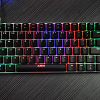 黑爵 极客AK33 全背光版 黑轴 机械键盘使用总结(灯效|颜色|驱动|界面)
