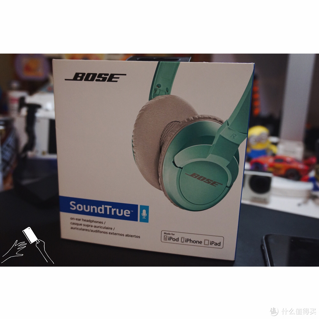 你们搞的这个耳机啊图样！——Bose SoundTrue 薄荷绿 贴耳式耳机