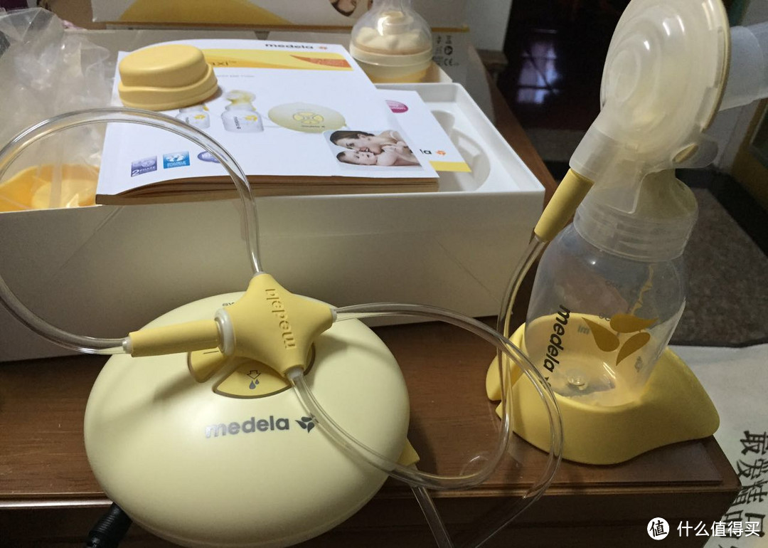 medela 美德乐 Swing Maxi 双边电动吸奶器套装 开箱