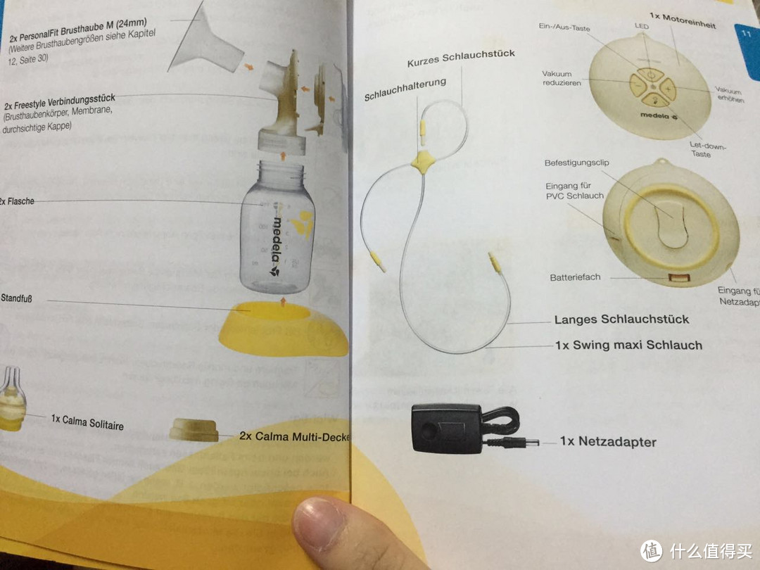 medela 美德乐 Swing Maxi 双边电动吸奶器套装 开箱