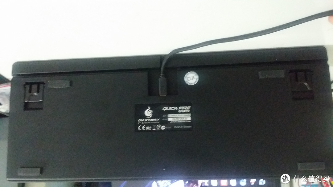 浅谈CoolerMaster 酷冷至尊 烈焰枪 无光红轴机械键盘