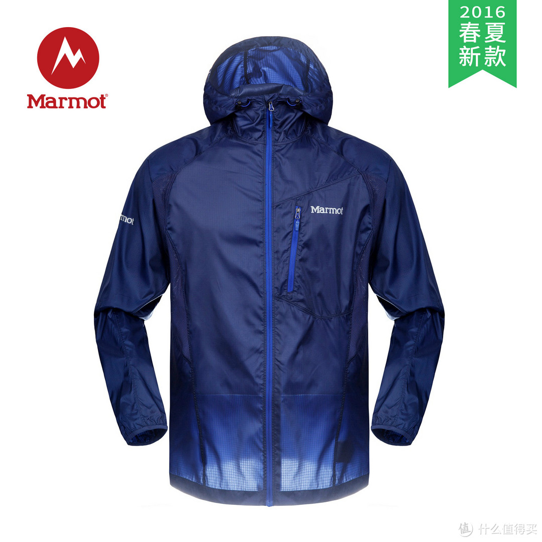 Marmot 土拨鼠 trial wind hoody 皮肤风衣 开箱