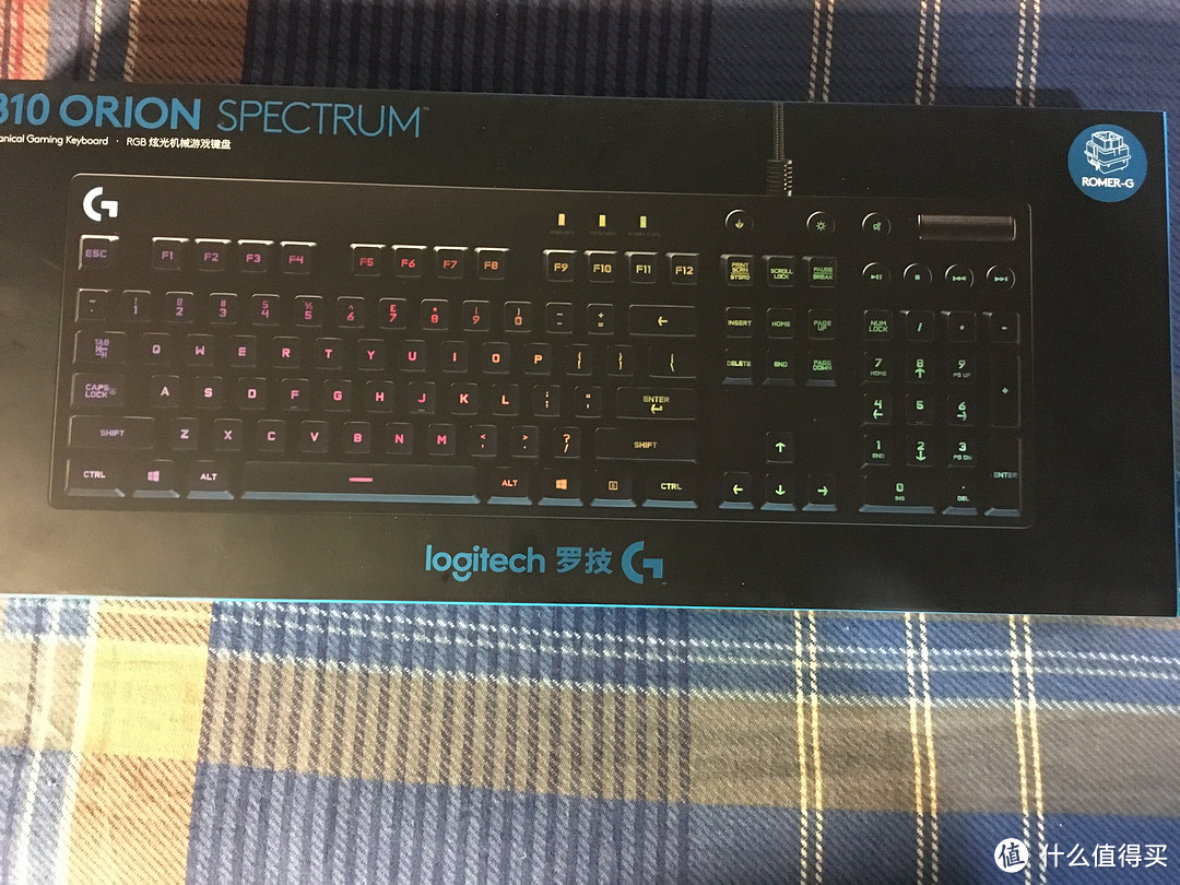 灯，等灯等灯：Logitech 罗技 G810 机械键盘