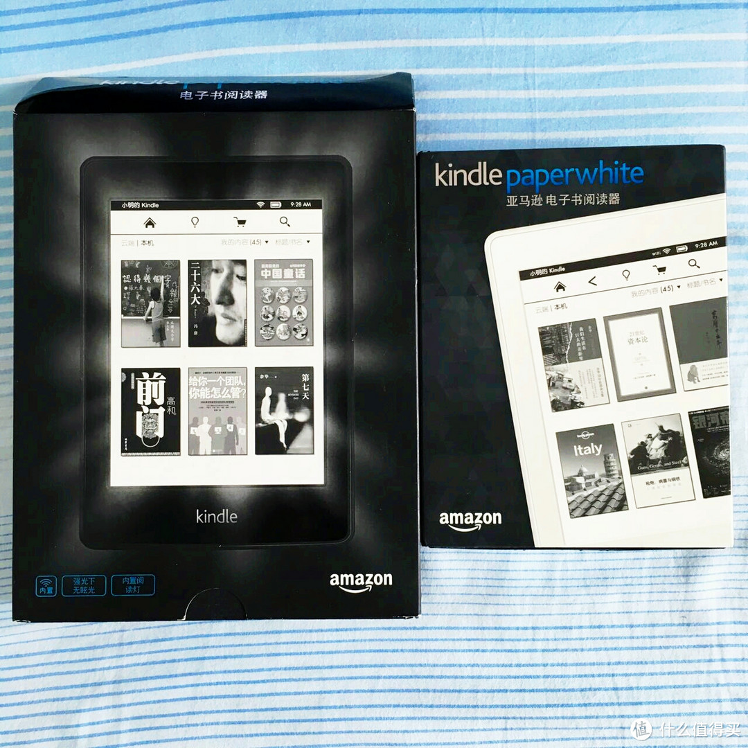 颜值超高的白色版亚马逊：Kindle Paperwhite 3 电子阅读器