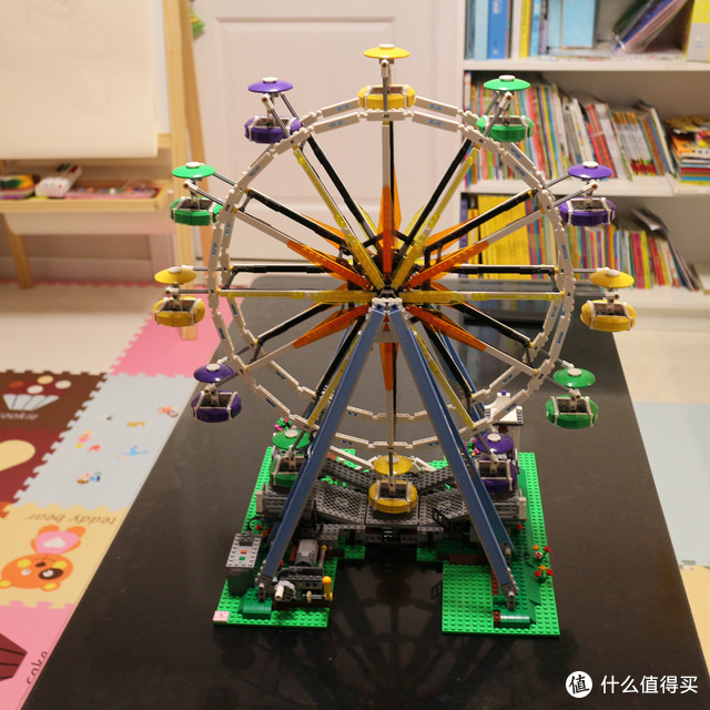 搭建的第一个 LEGO 乐高 Expert 10247 摩天轮