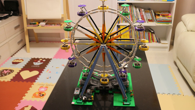 lego 乐高 creator expert 10247 ferris wheel building kit 摩天轮