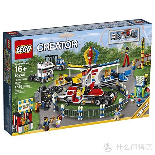 搭建的第一个 LEGO 乐高 Expert 10247 摩天轮