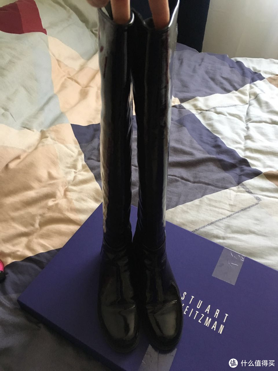 STUART WEITZMAN 5050 漆皮款