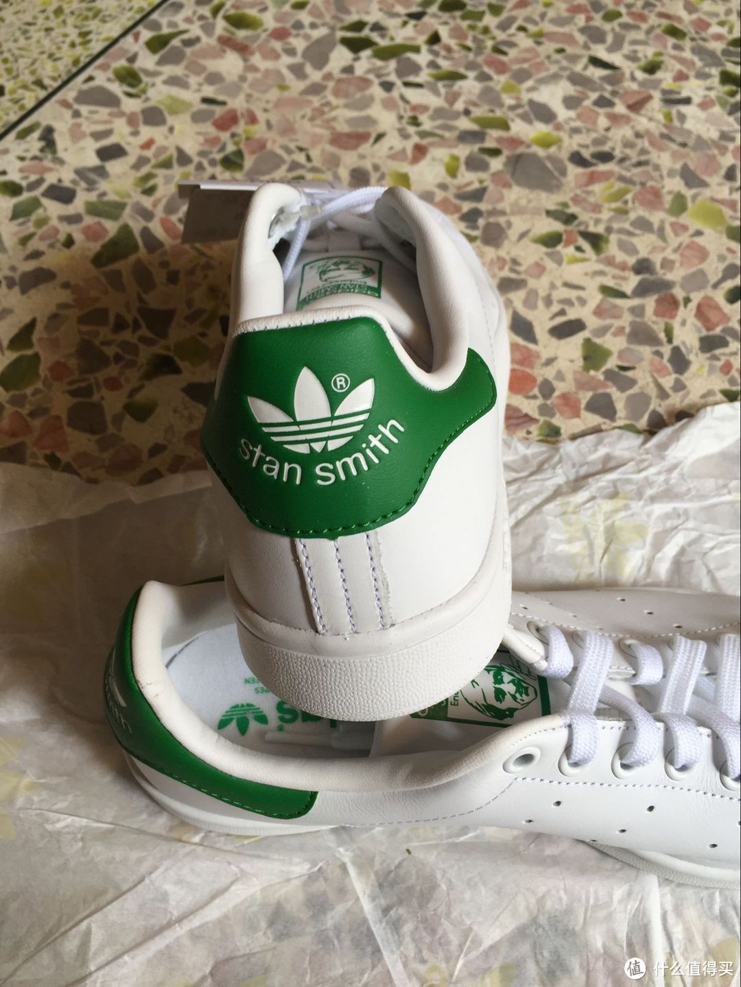 海淘：adidas 阿迪达斯 Originals stan smith 绿尾