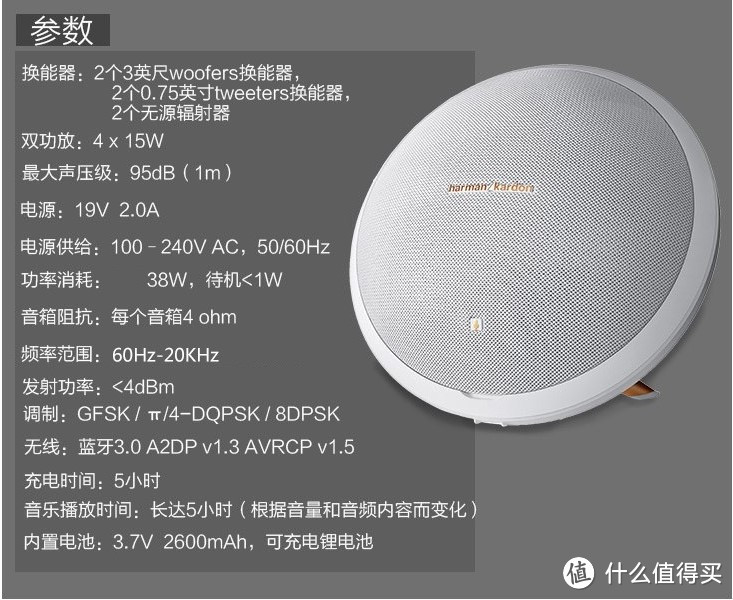 没有颜值的铁锅不是好音箱 — harman/kardon 哈曼卡顿 Onyx Studio 2代 无线蓝牙音箱 开箱及简评