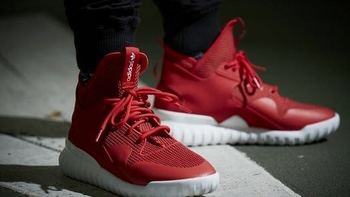 庆幸又一次尺码的正确选择——拔草ADIDAS 阿迪达斯 TUBULAR X 休闲运动鞋