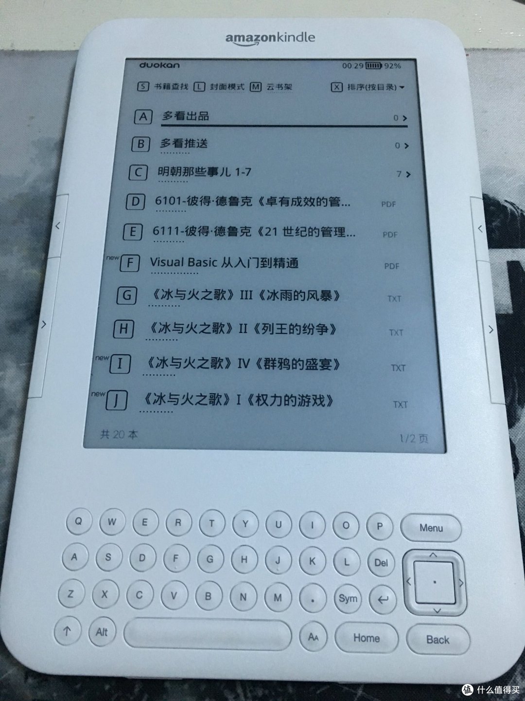 缝缝补补又3年——白色 kindle3 3G版 换屏还魂记