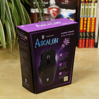 铁修罗 Ascalon H7L RGB 鼠标外观展示(尺寸|外壳|按键|材质|镜面)