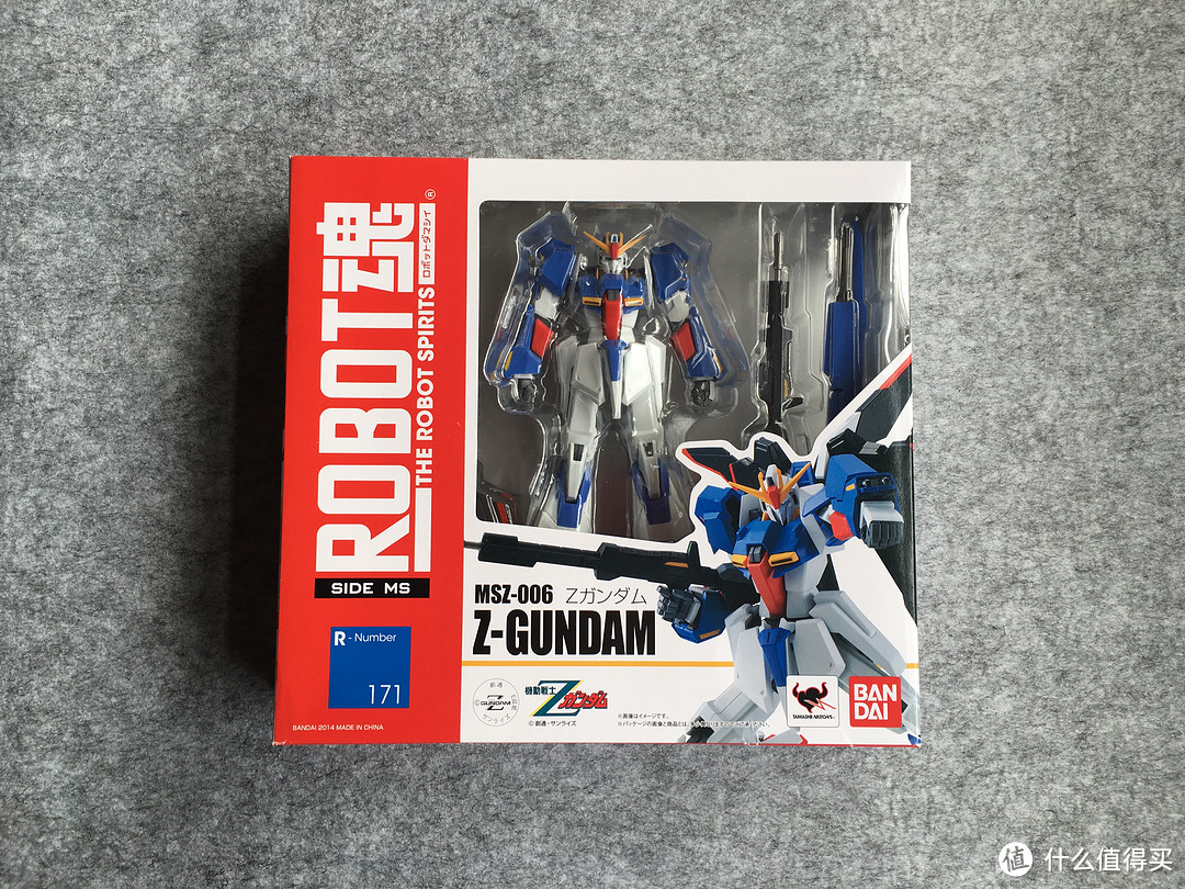 BANDAI 万代 Robot魂 Z Gundam 开箱