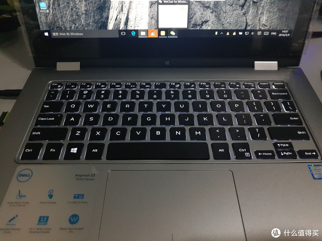 DELL 戴尔 Inspiron i7359-6790SLV 13.3寸 2合一变形本 开箱