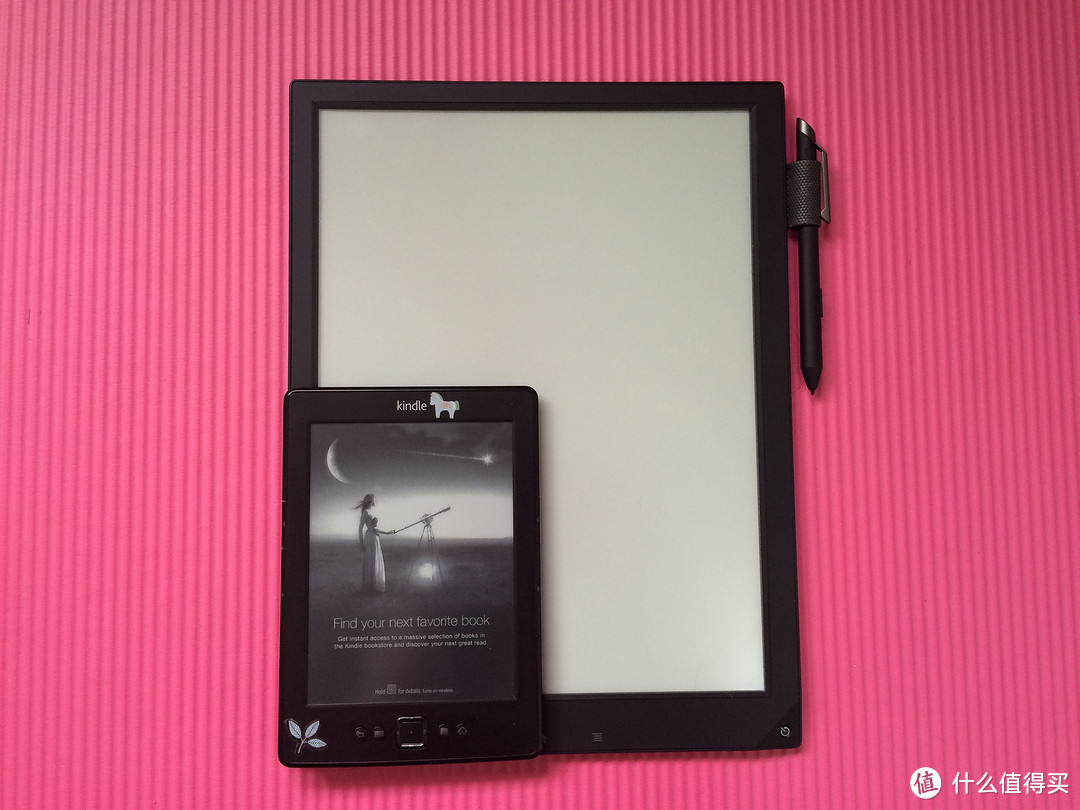 大骚尼与kindle巅峰对决:SONY 索尼 DPT-S1 VS Kindle 5