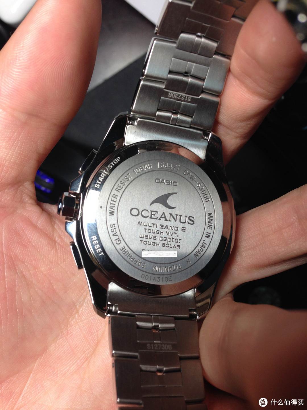 一脸懵逼的惊喜，CASIO 卡西欧 OCEANUS 海神 OCW-S3000-1AJF 腕表 晒单