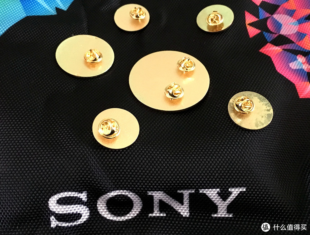 #本站首晒# SONY 索尼 中国20周年 购物袋+勋章 真人试背