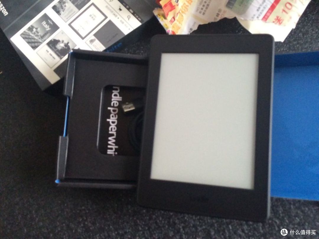 Amazon 亚马逊 kindle paperwhite3 电子阅读器 简单开箱